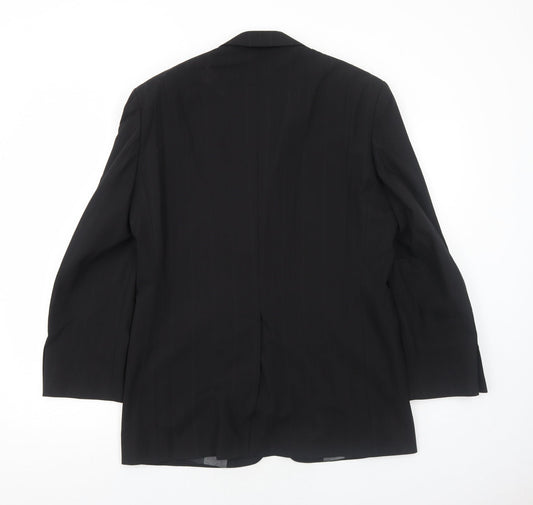 Mens UK Size 40 NEXT Regular Black Suit Jacket