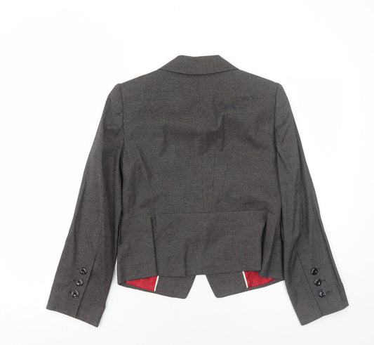 Marks and Spencer Womens Grey Polyester Jacket Suit Jacket Size 10