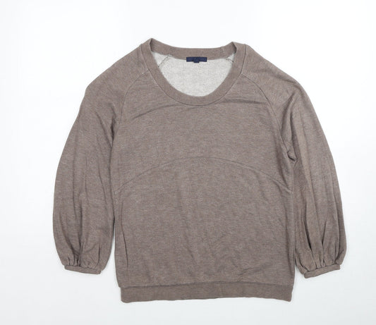 Womens UK Size XS Gap Brown Pullover Sweatshirt