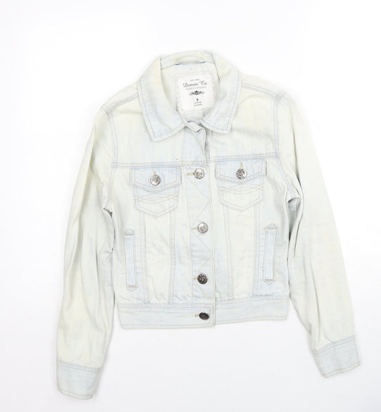 Womens UK Size 8 Denim & Co. Blue Jacket