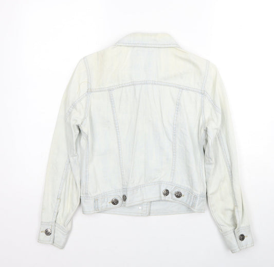 Womens UK Size 8 Denim & Co. Blue Jacket