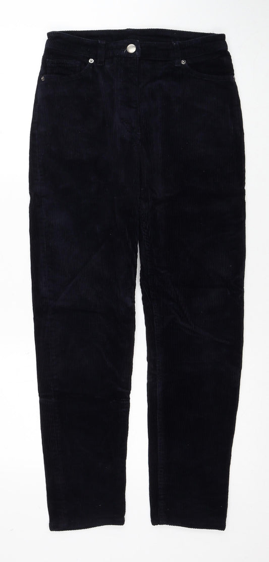 Womens UK Size 8 Monki Regular Fit Blue Trousers