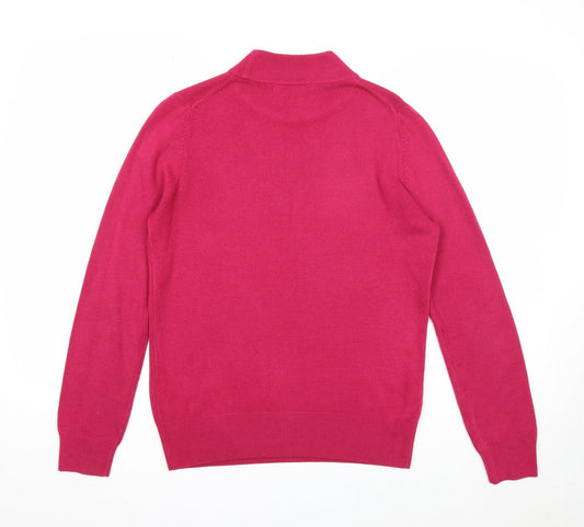 Womens UK Size 10 Marks and Spencer Pink Pullover Jumper