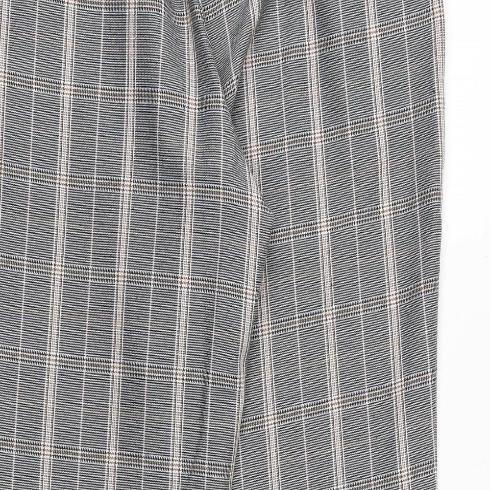 Womens UK Size 12 Dorothy Perkins Regular Fit Grey Trousers