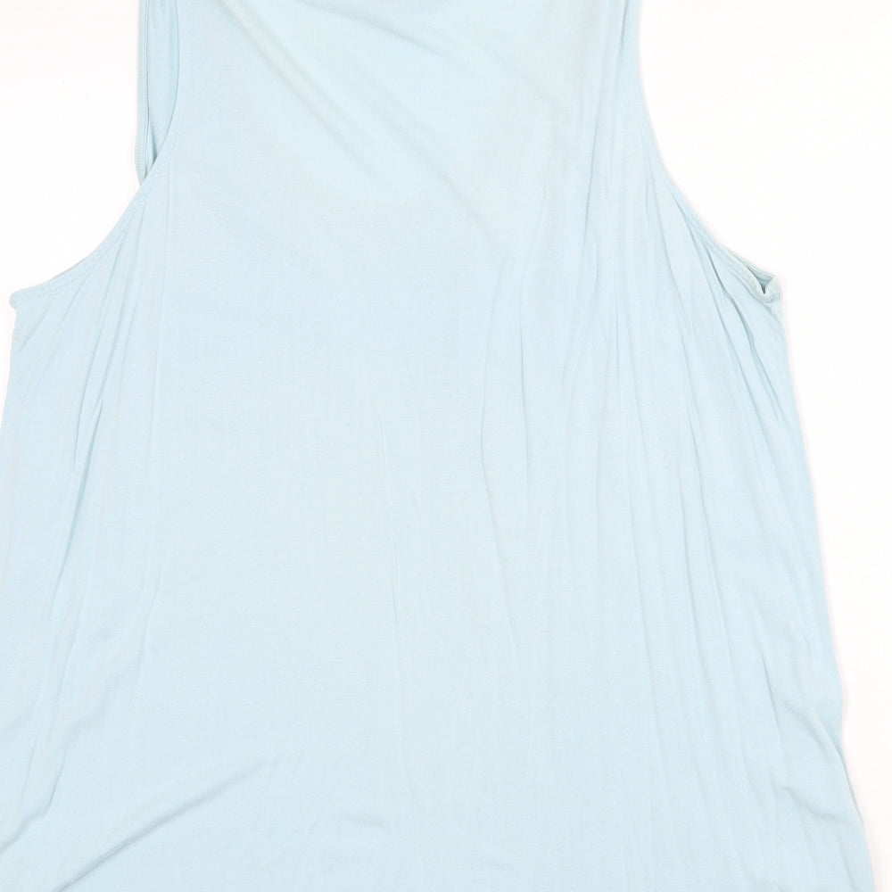 Womens UK Size 20 Marks and Spencer Blue Basic Tank