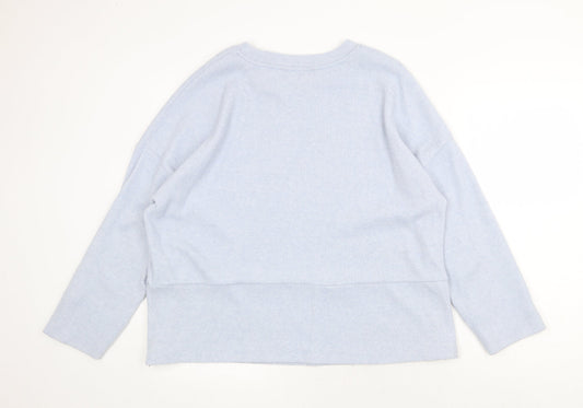 Womens UK Size 16 F&F Blue Pullover Jumper