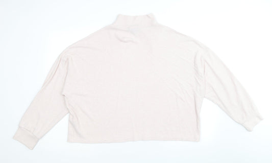 Womens UK Size L New Look Pink Pullover Jumper