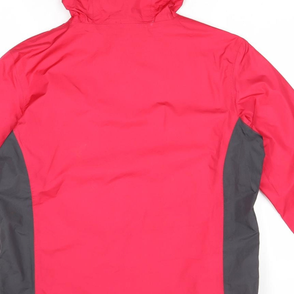 Womens UK Size 8 Crane Pink Windbreaker Coat