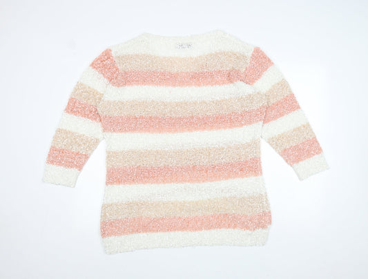 Womens UK Size XL Originals Knitwear Pink Pullover Jumper