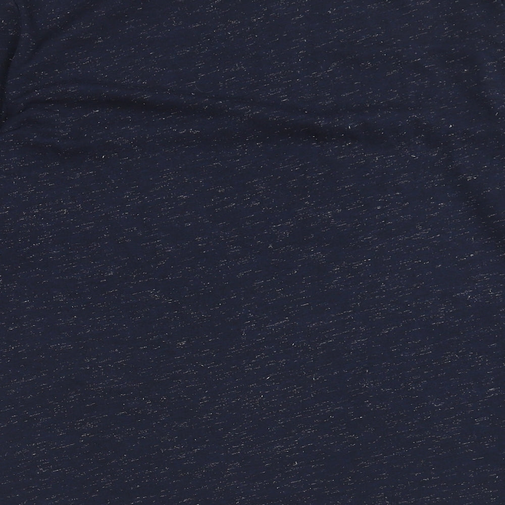 Womens UK Size S Monsoon Blue Basic T-Shirt