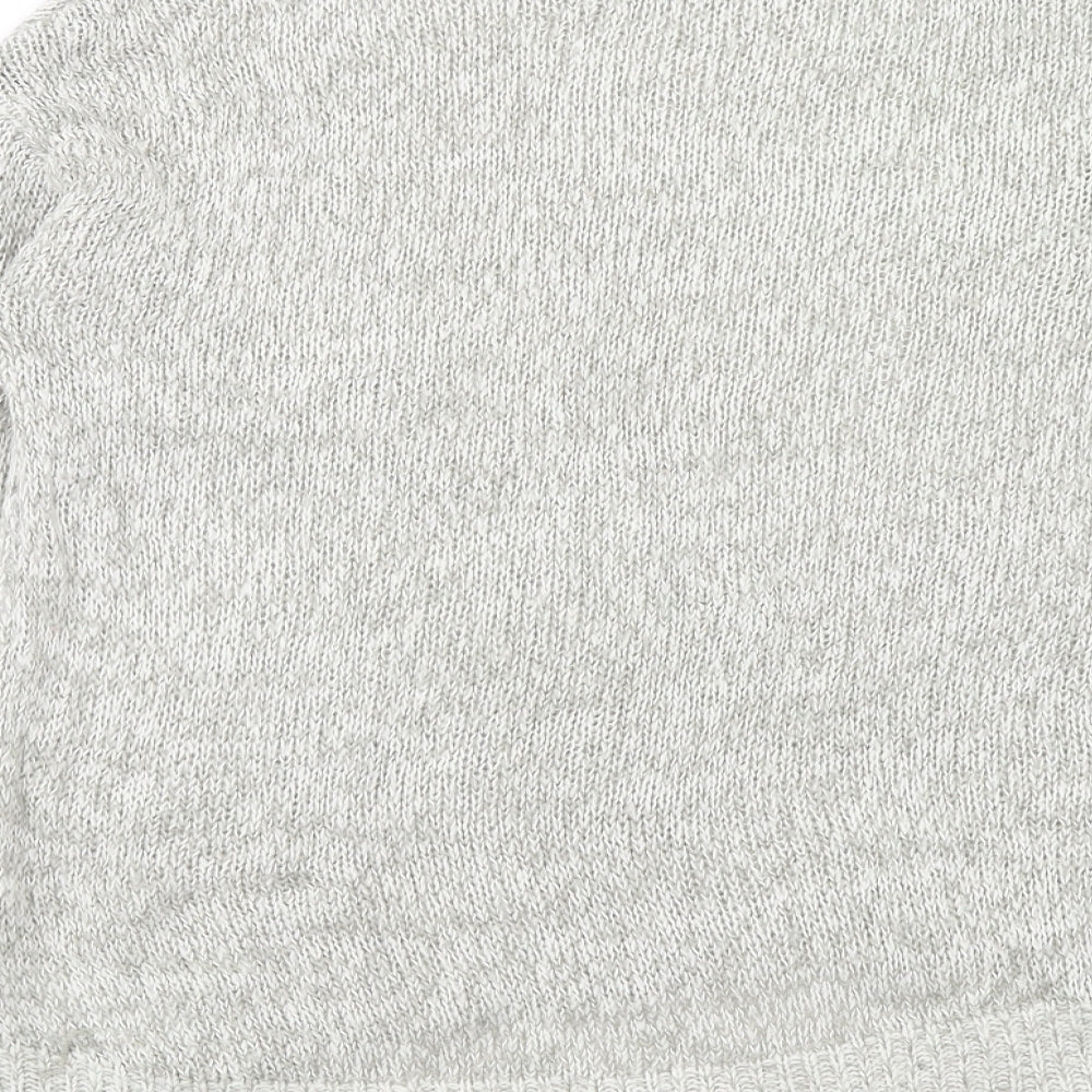 Womens UK Size M New Look Grey Pullover Jumper