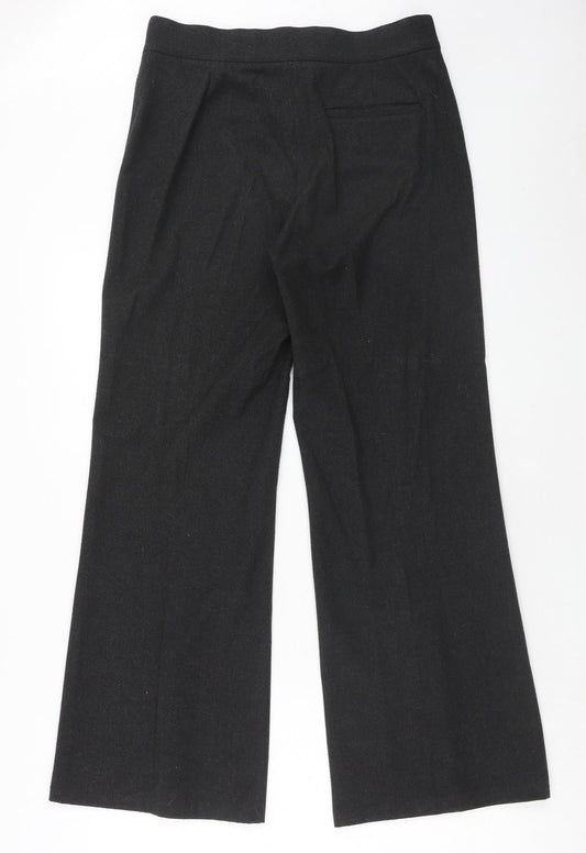 Womens UK Size 10 Per Una Regular Fit Grey Trousers