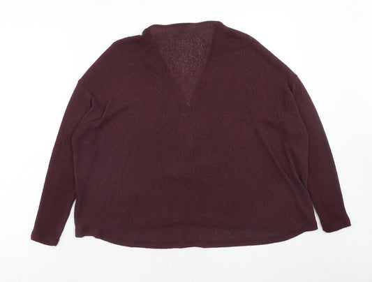 Womens UK Size 12 River Island Purple Pullover Jumper