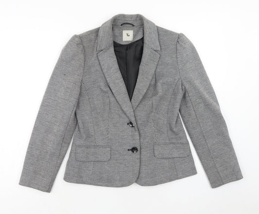 Womens UK Size 8 TU Regular Grey Blazer