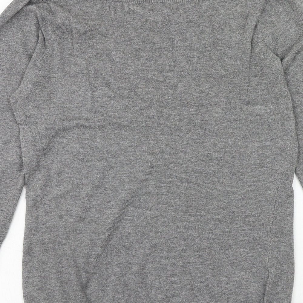 Womens UK Size 8 NEXT Grey Pullover Jumper