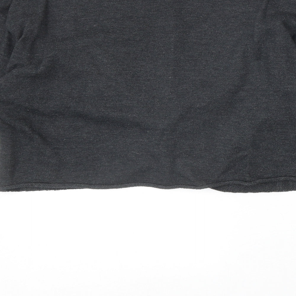 Womens UK Size S FOREVER 21 Grey Pullover Sweatshirt