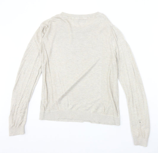 Womens UK Size 8 ASOS Beige Pullover Jumper
