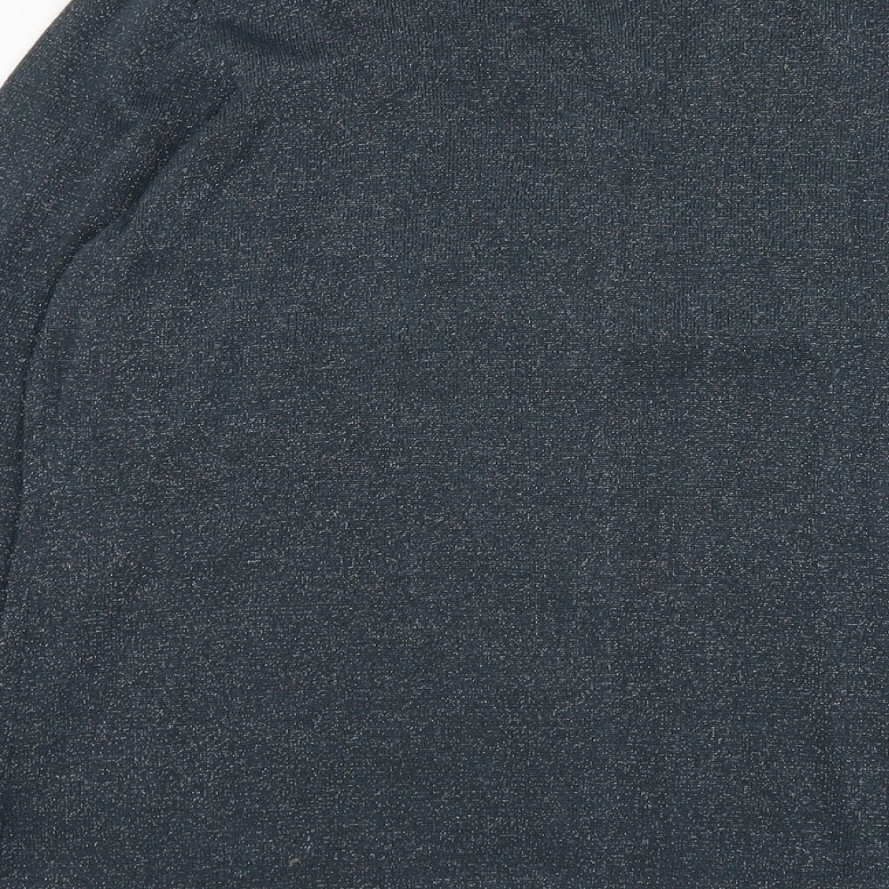 Womens UK Size M Bonmarché Blue Cardigan Jumper