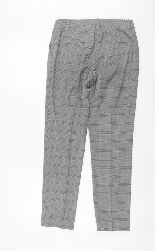 Womens UK Size 6 H&M Regular Fit Chino Grey Trousers