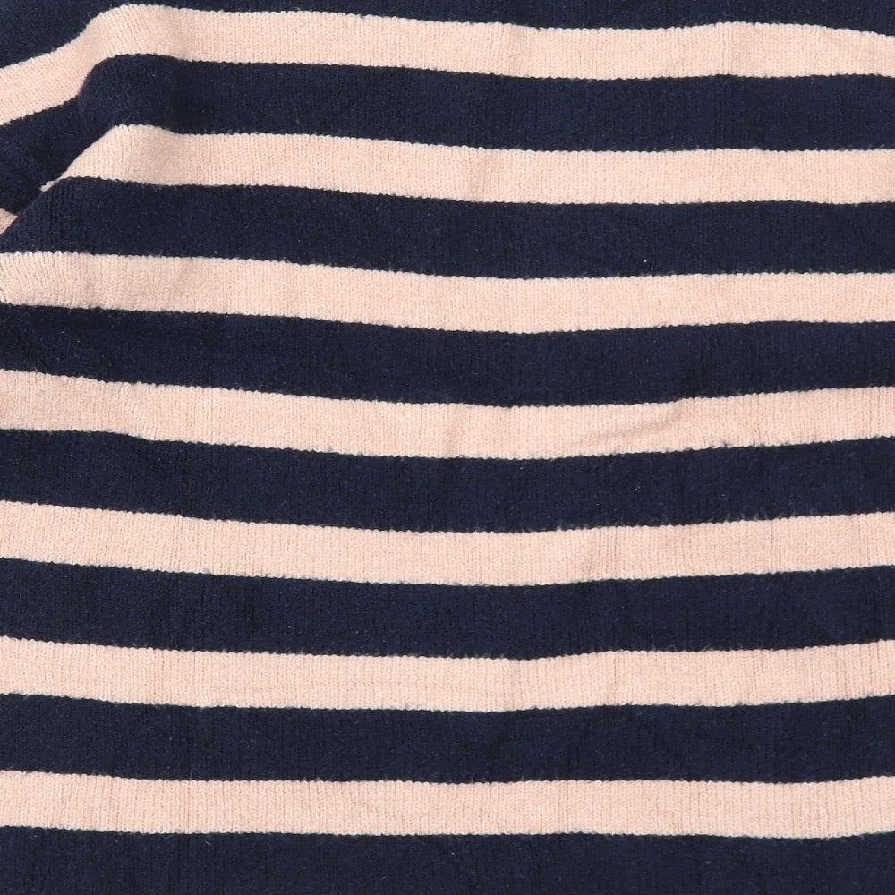 Womens UK Size L Nina Leonard Blue Pullover Jumper