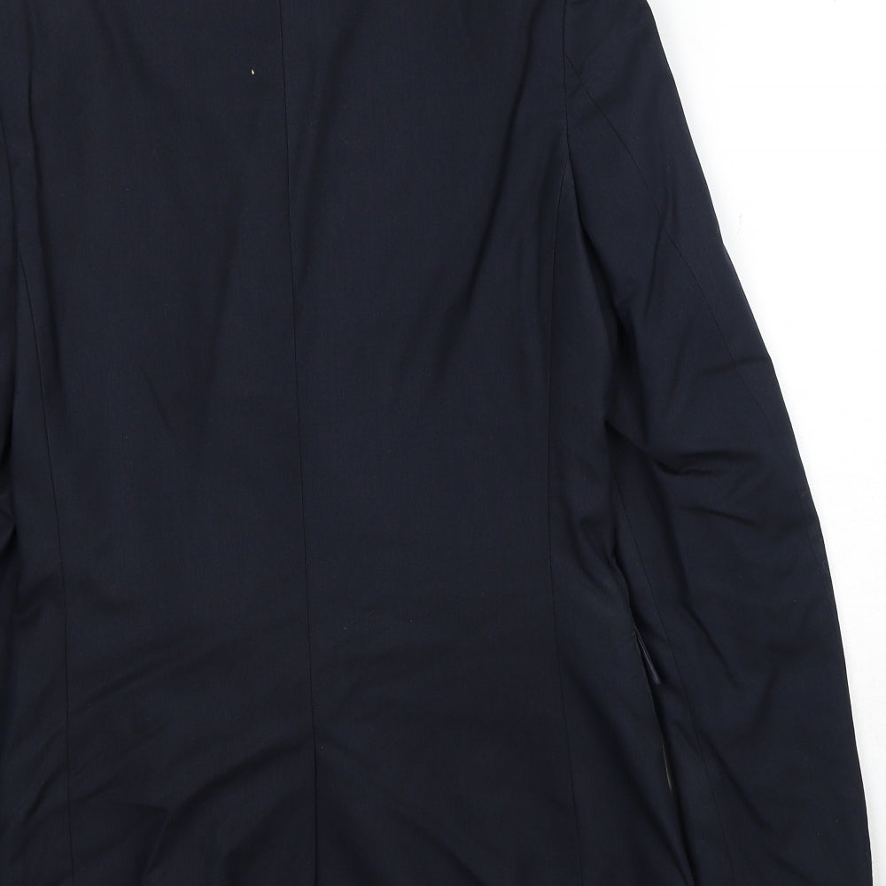 Mens UK Size 36 Topman Regular Blue Suit Jacket