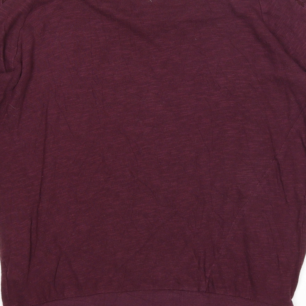 Womens UK Size 8 New Look Purple Pullover Jumper