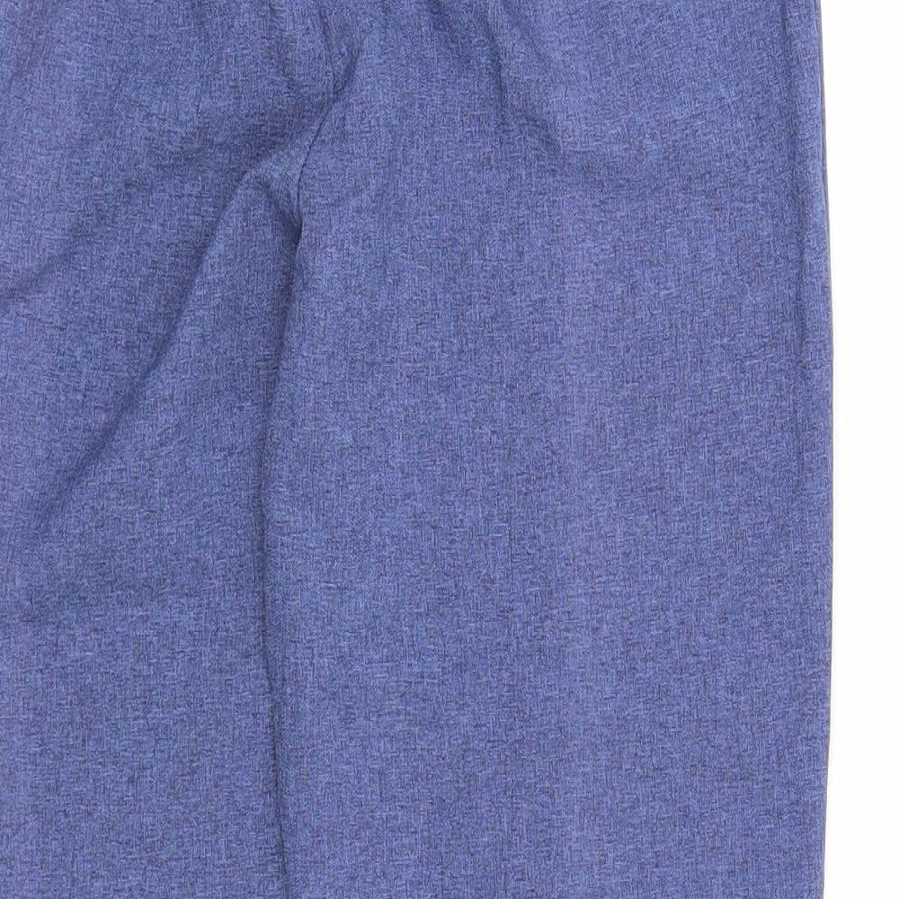Womens UK Size 10 Emma Collection Regular Fit Blue Trousers