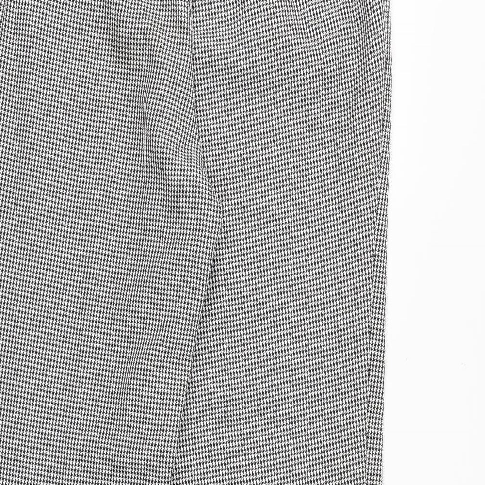 Womens UK Size 16 Damart Regular Fit Black Trousers
