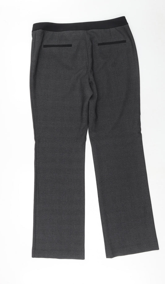 Womens UK Size 38 in NEXT Regular Fit Grey Trousers