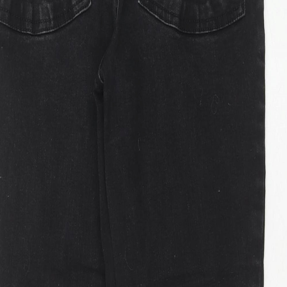 COLLUSION Womens Black Cotton Skinny Jeans Size 28 in L28 in Regular Zip