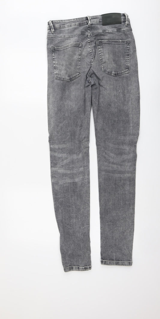 Denim & Co. Mens Blue Cotton Skinny Jeans Size 30 in L32 in Regular Button