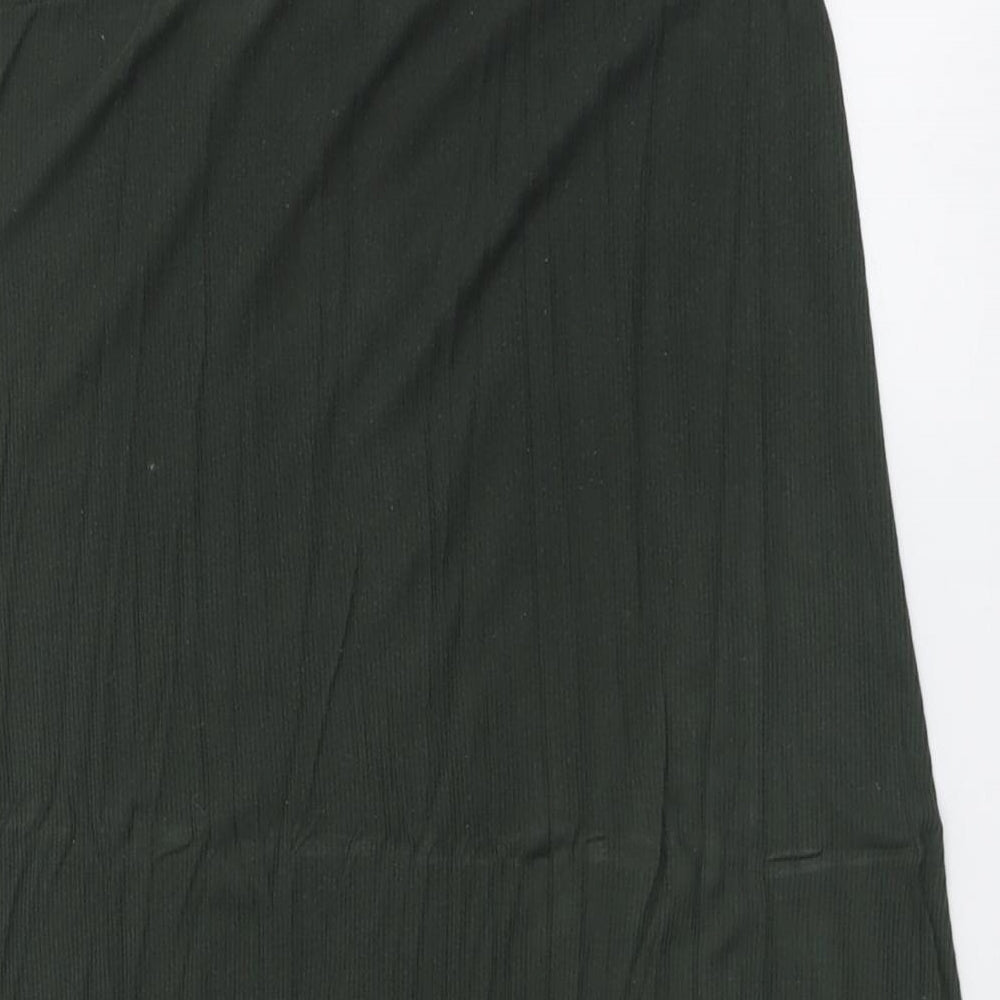 Primark Womens Green Viscose A-Line Size XS V-Neck Pullover