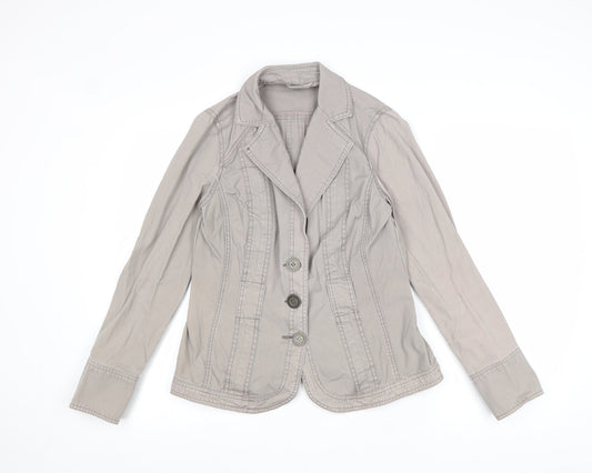 Womens UK Size 10 BHS Grey Jacket