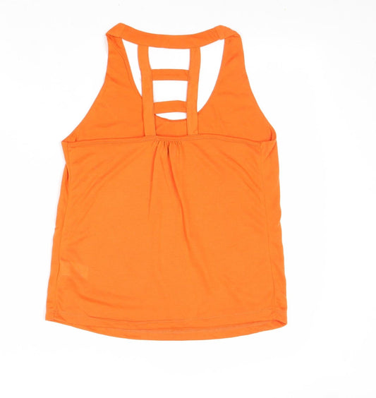 Womens UK Size 6 Atmosphere Orange Basic Tank