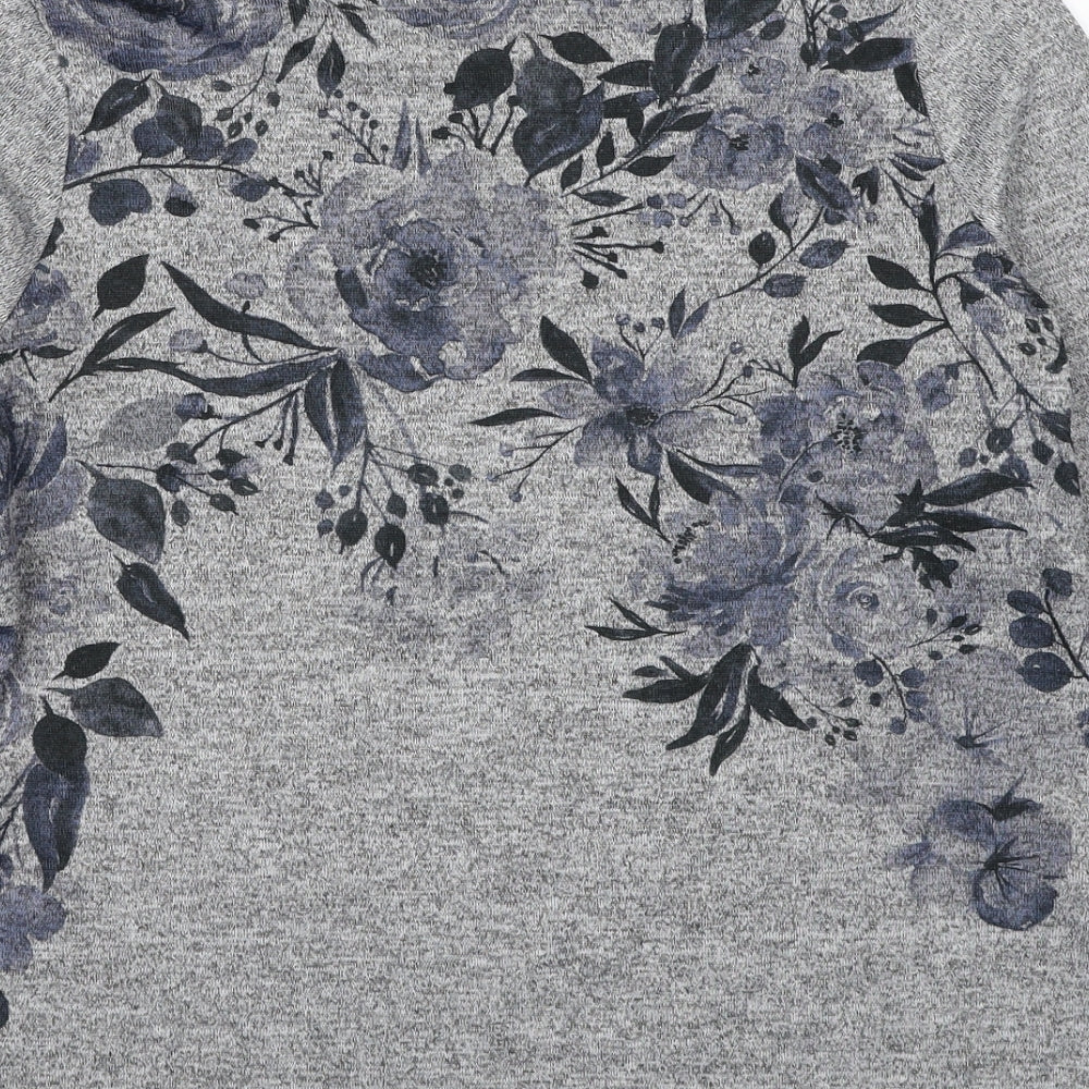 Womens UK Size 10 Roman Grey Pullover Jumper
