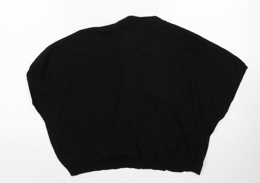 Womens UK Size 16 New Look Black Cardigan Jumper