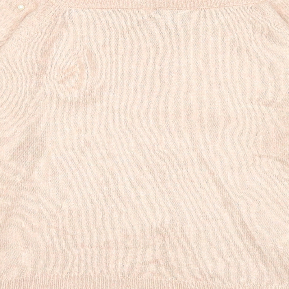 Womens UK Size 6 NEXT Pink Pullover Jumper