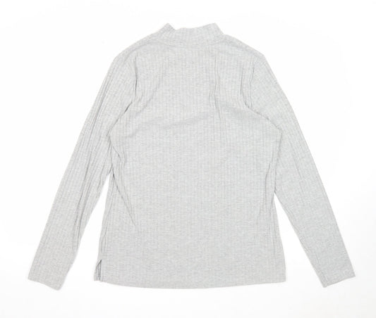 Womens UK Size 14 Papaya Grey Pullover Jumper