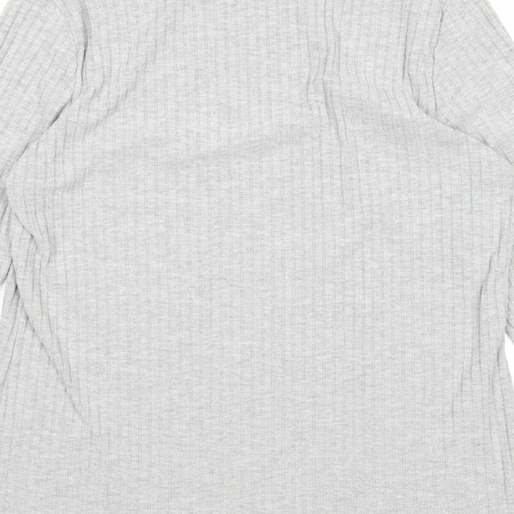 Womens UK Size 14 Papaya Grey Pullover Jumper