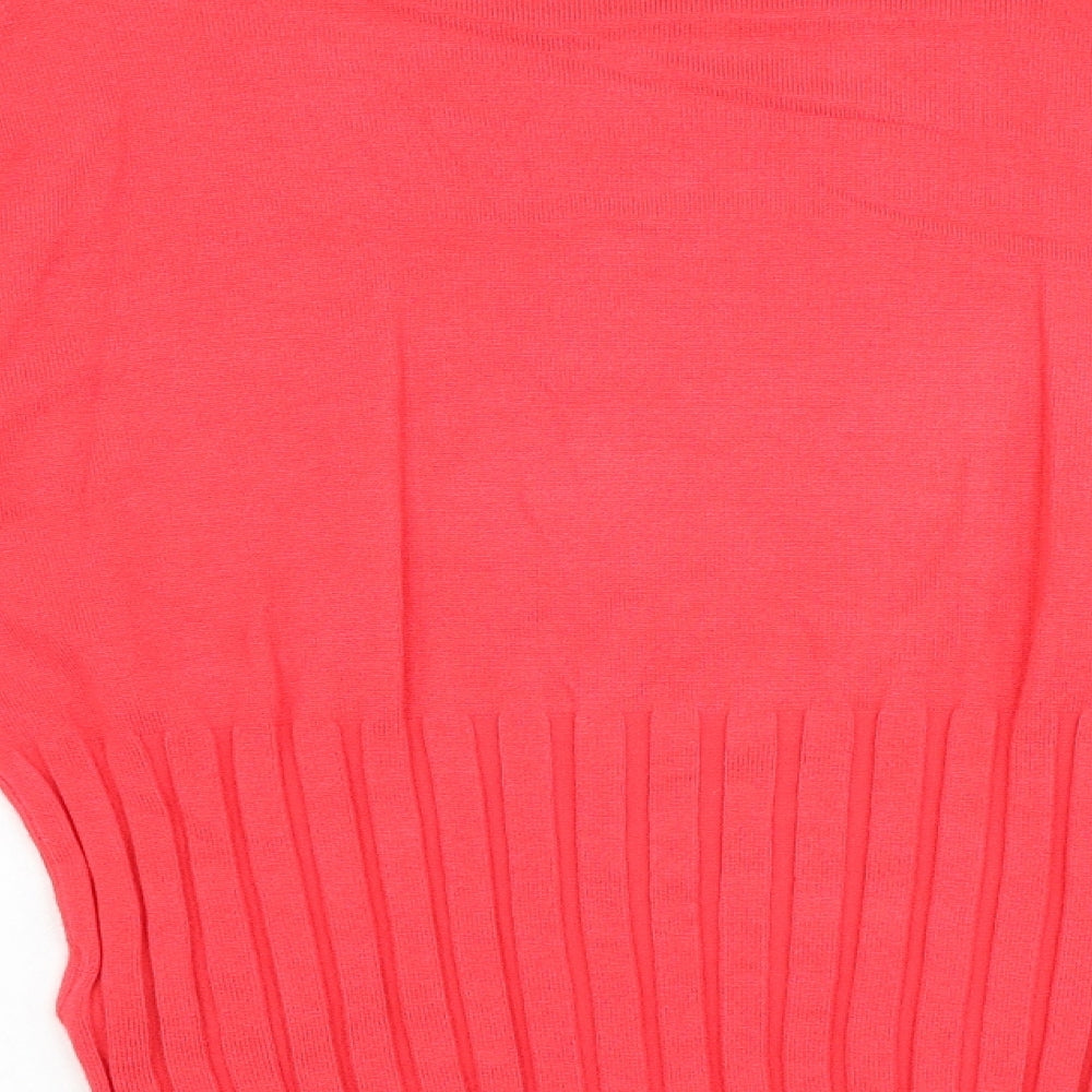Womens UK Size 14 Marks and Spencer Red Pullover Jumper