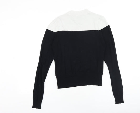 Womens UK Size 12 New Look Black Pullover Jumper