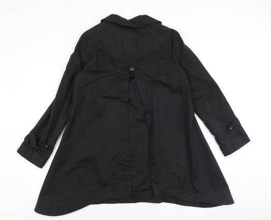 Limited collection Womens Black Jacket Size 12 Button