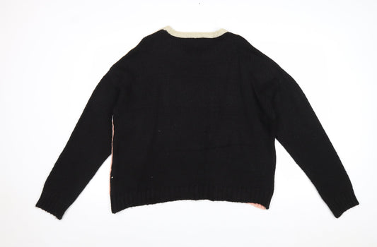 Womens UK Size 14 Select Multicoloured Pullover Jumper