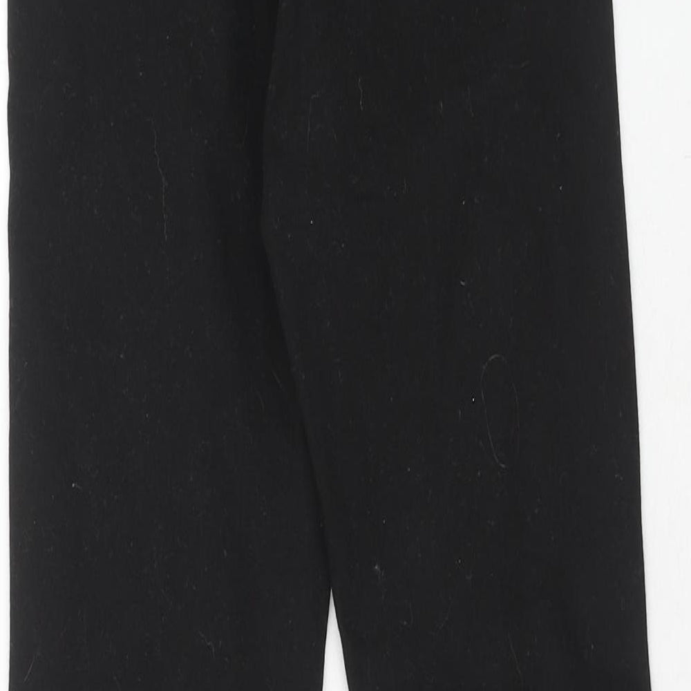 Topshop Womens Black Cotton Jegging Jeans Size 25 in L32 in Regular Zip
