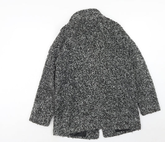 Womens UK Size 10 H&M Black Jacket