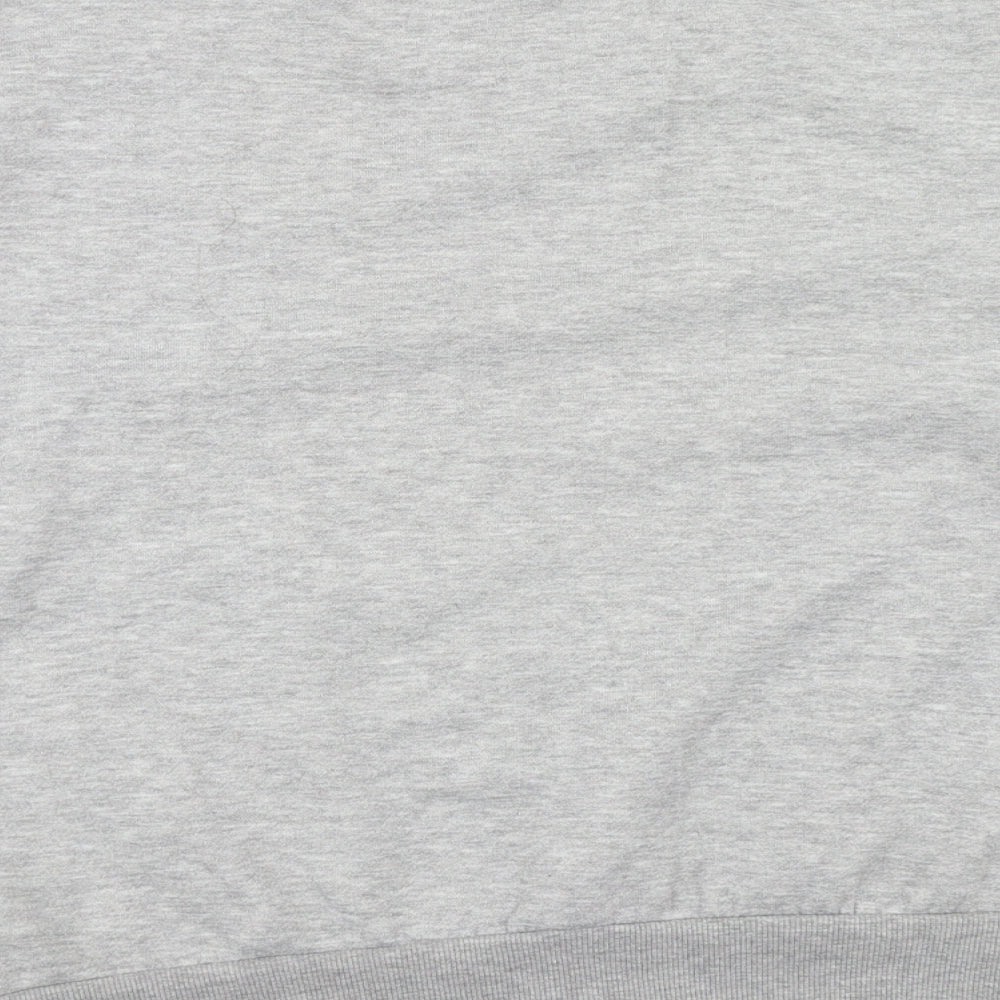 Primark Womens Grey Cotton Pullover Sweatshirt Size M Pullover - Mickey and Minnie Mouse Size 12-14