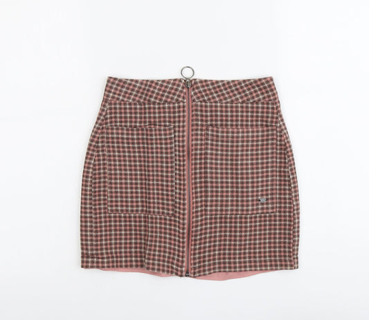 Womens UK Size S Pull&Bear Mini Skirt