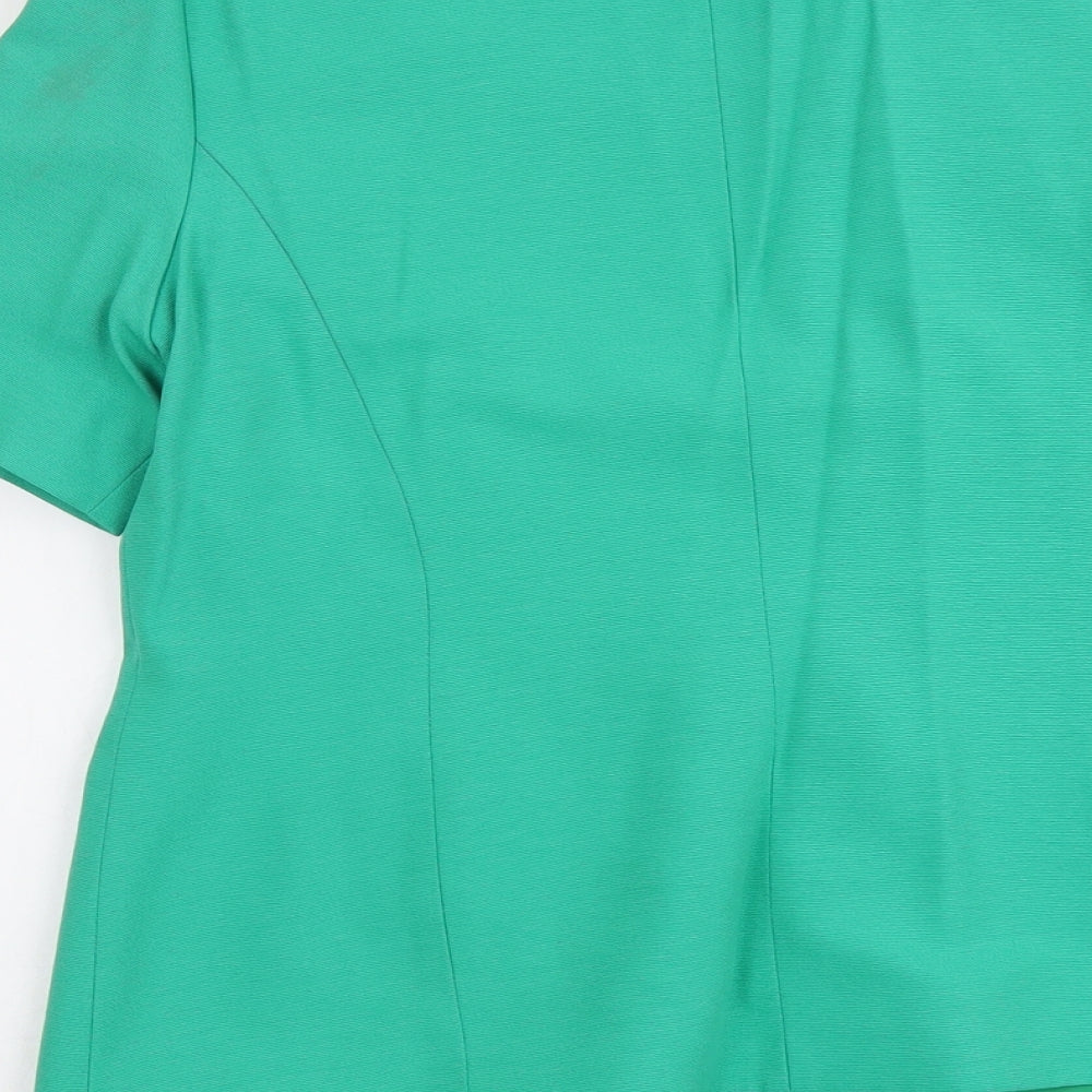 Womens UK Size 14 Berkertex Green Jacket