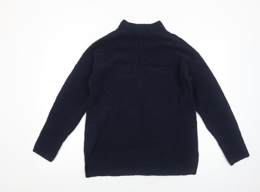 Womens UK Size M Marks and Spencer Blue Pullover Jumper
