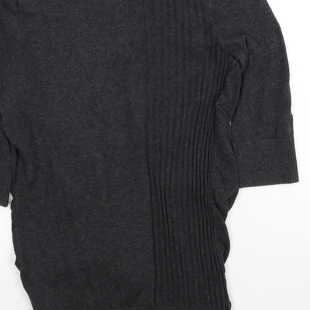 Womens UK Size 6 River Island Grey Cardigan Jumper